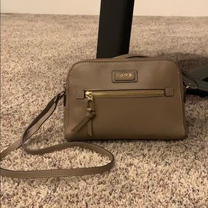 Lodis Charlotte Crossbody, taupe, EUC